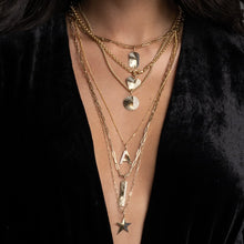 Load image into Gallery viewer, Fluted Side Pave Star Charm
