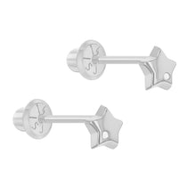 Load image into Gallery viewer, Baby Gold Star Diamond Earring
