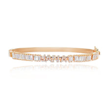 Load image into Gallery viewer, Personalized Baguette Sliding Bangle
