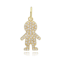 Load image into Gallery viewer, Boy Pave Charm
