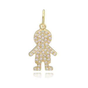 Boy Pave Charm