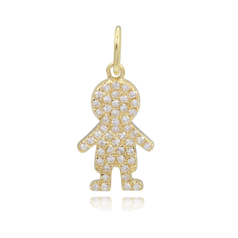 Boy Pave Charm