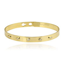 Load image into Gallery viewer, Clip On Pear Diamond Bangle
