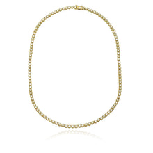Load image into Gallery viewer, Crown Setting Diamond Tennis Necklace
