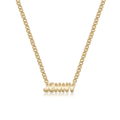 Gold Name Cuban Necklace