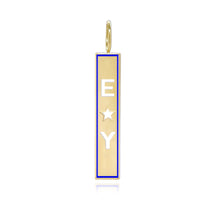 Load image into Gallery viewer, Cutout Personalized Enamel Plate Charm
