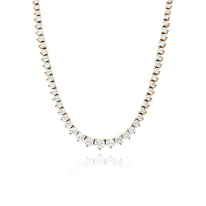 Graduated Tennis necklace