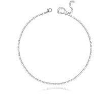 Load image into Gallery viewer, Diamond Tennis Choker Necklace

