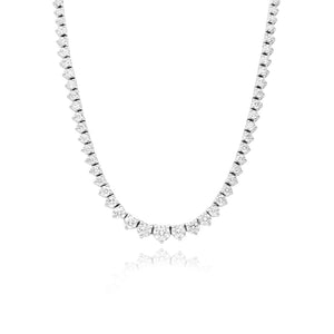 Graduated Tennis necklace