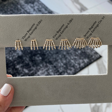 Load image into Gallery viewer, Seven Baguette Wrap Earrings
