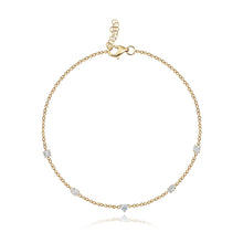 Load image into Gallery viewer, Multi-shape Diamonds Solitaire Bracelet
