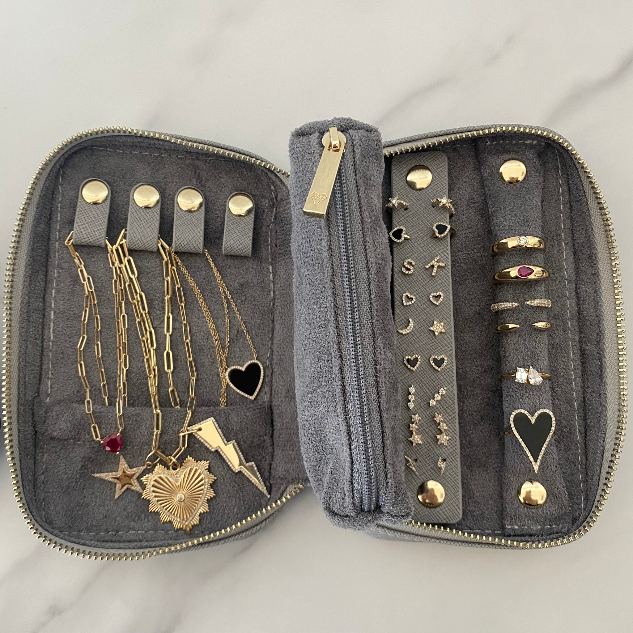 Blush Jewelry Travel Case – Alev Jewelry