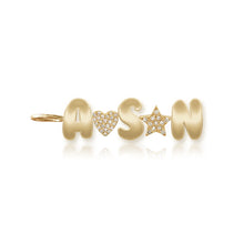 Load image into Gallery viewer, Gold Initials &amp; Pave Charms
