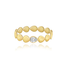 Load image into Gallery viewer, Golden Solitaire Diamond Ring
