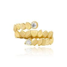 Load image into Gallery viewer, Golden Swirl Multi Shape Ring
