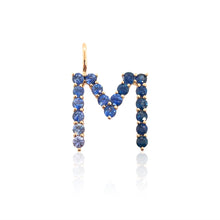 Load image into Gallery viewer, Jumbo Ombre Initial Charm
