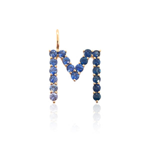 Jumbo Ombre Initial Charm