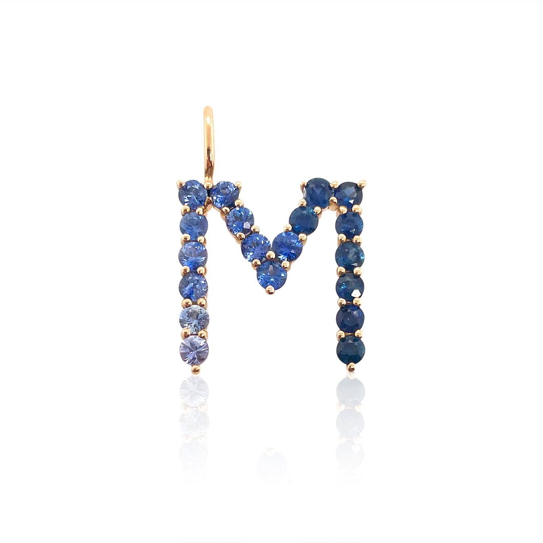 Jumbo Ombre Initial Charm