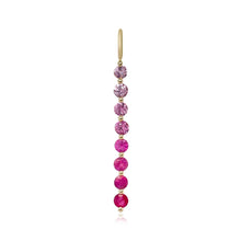 Load image into Gallery viewer, Round Pink Ombre Bar Charm
