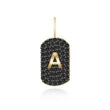 Load image into Gallery viewer, Personalized Pave Tag Charm
