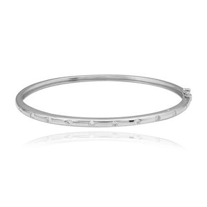 Inlay Diamond Bangle