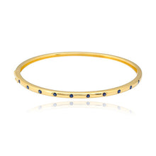 Load image into Gallery viewer, Inlay Gemstones Bangle

