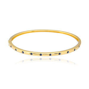 Inlay Gemstones Bangle