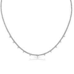 Dangling Diamond Cuban Necklace