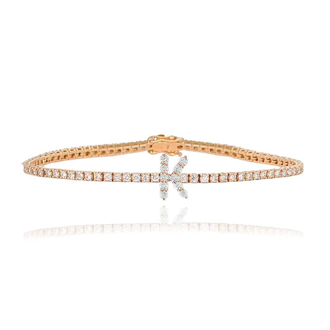 Top Seller- 19Ct Round Cut Diamond Tennis Bracelet 14K White Gold Over –  JewelryOCity