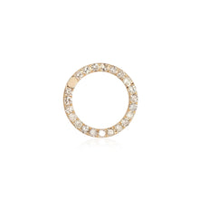 Load image into Gallery viewer, Circle Diamond Openable Clasp
