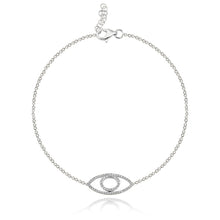 Load image into Gallery viewer, Medium Evil Eye Cutout Bracelet
