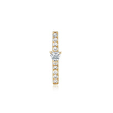 Load image into Gallery viewer, Mini Solitaire Diamond Cuff

