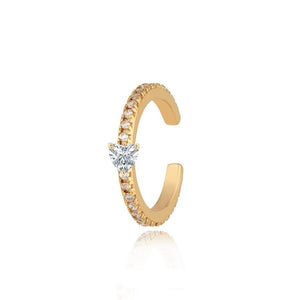 Mini Solitaire Diamond Cuff