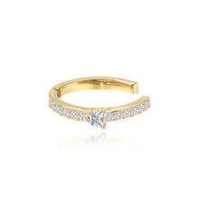 Load image into Gallery viewer, Mini Solitaire Diamond Cuff
