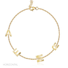 Load image into Gallery viewer, Multi Gold Initials Bracelet
