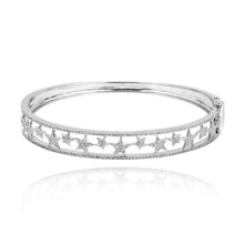 Load image into Gallery viewer, Multi Star Diamond Bangle
