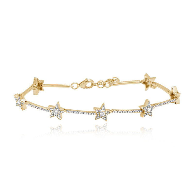 Multi Star Tennis Bracelet