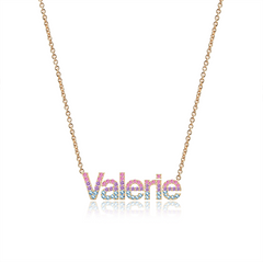 Personalized Ombre Necklace