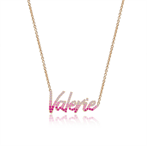Personalized Ombre Necklace