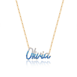 Personalized Ombre Necklace