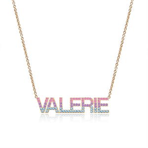 Personalized Ombre Necklace