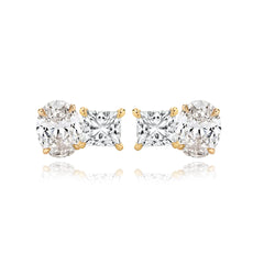 Two-Diamond Stud Earring