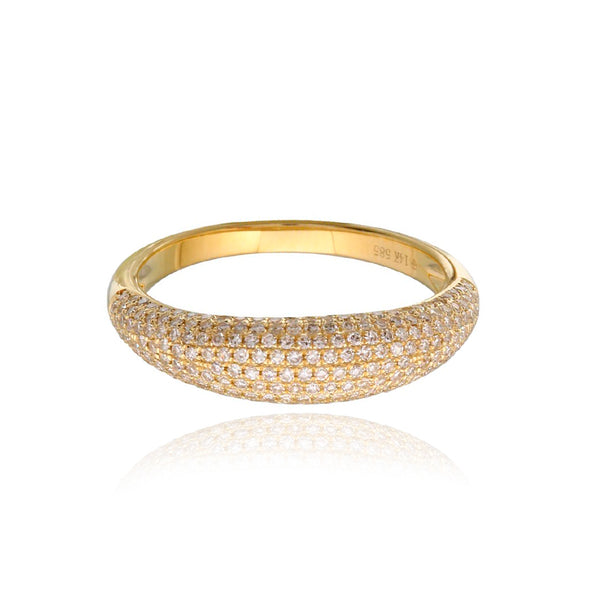 Pave Dome Ring
