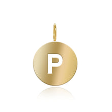 Load image into Gallery viewer, Cutout Initial Disc Charm
