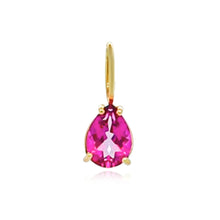 Load image into Gallery viewer, Pink Topaz Gemstone Charm
