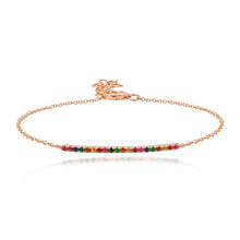 Load image into Gallery viewer, Rainbow Bar Bracelet
