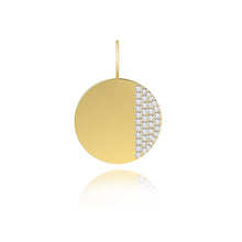 Load image into Gallery viewer, Side Pave Round Charm
