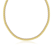 Load image into Gallery viewer, Small Golden Square Necklace

