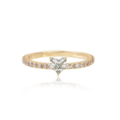 Solitaire Diamond Eternity Ring