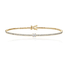 Load image into Gallery viewer, Solitaire Diamond Tennis Bracelet
